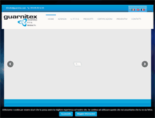 Tablet Screenshot of guarnitex.com